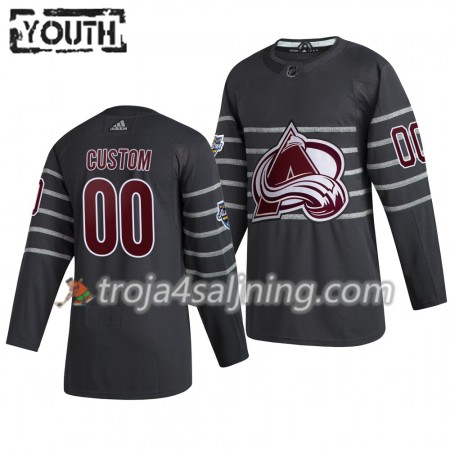 Colorado Avalanche tröja Customized Grå Adidas 2020 All-Star Authentic - NHL Tröjor Barn Colorado Avalanche tröja Customized Grå Adidas 2020 All-Star Authentic - NHL Tröjor Barn